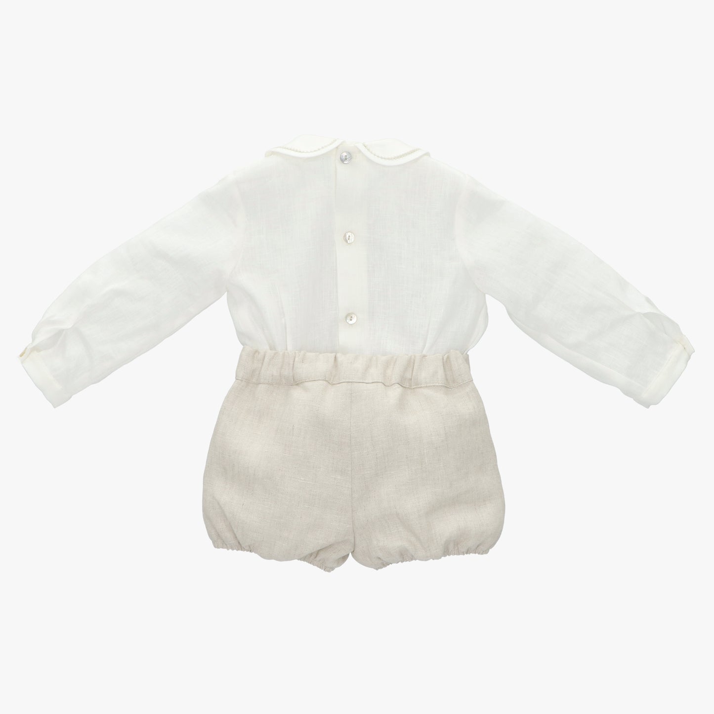 Conjunto de Lino Manga Larga