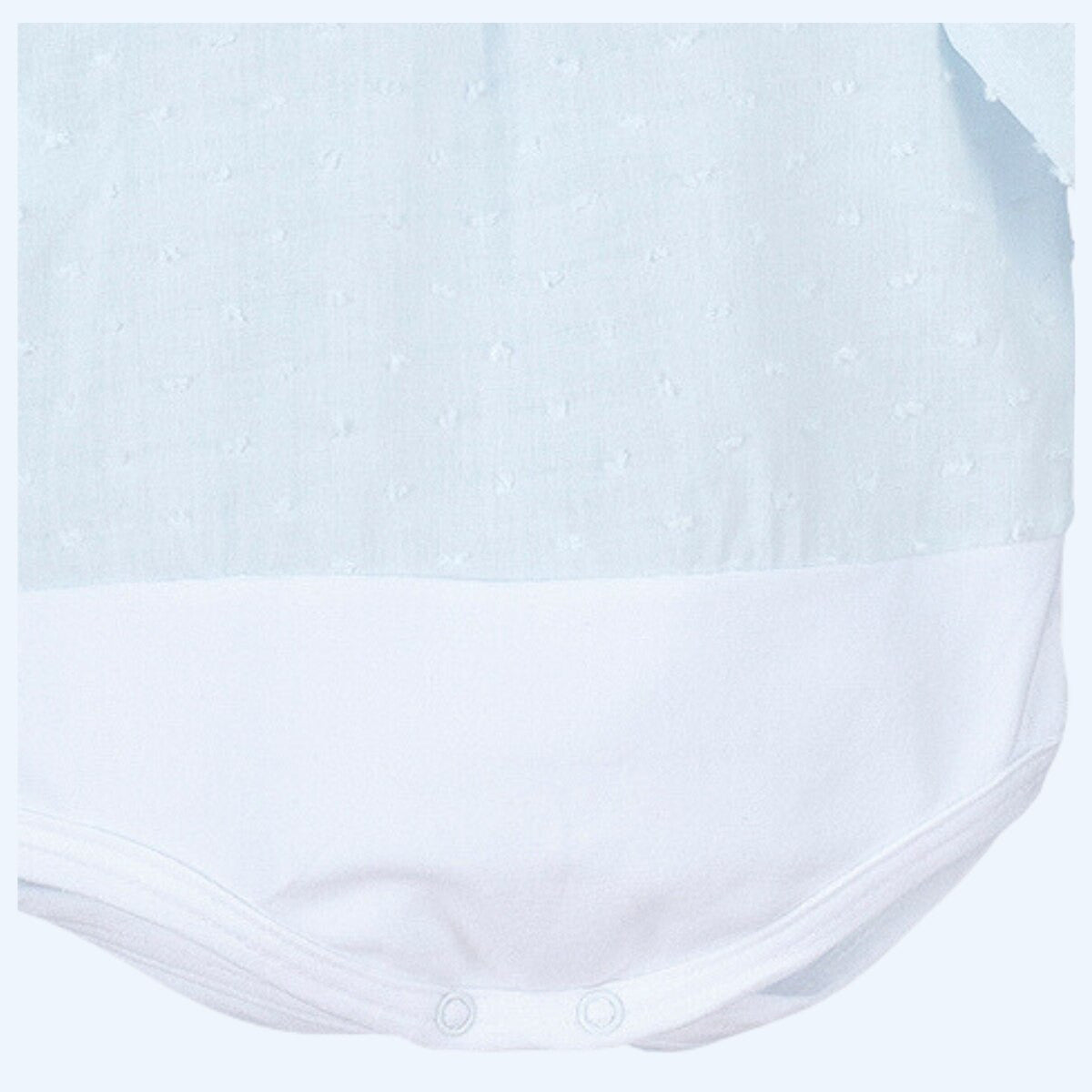 Body Camisa Plumeti Celeste