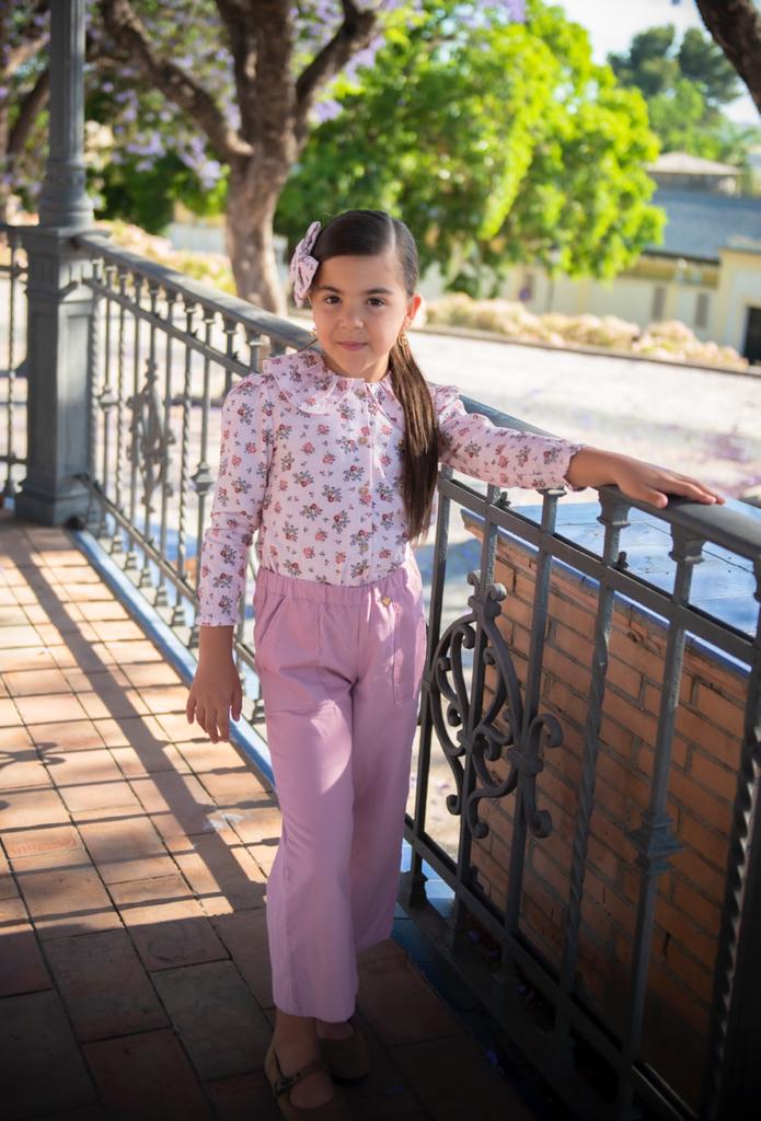 Pantalon Palazzo Pana Rosa Palo