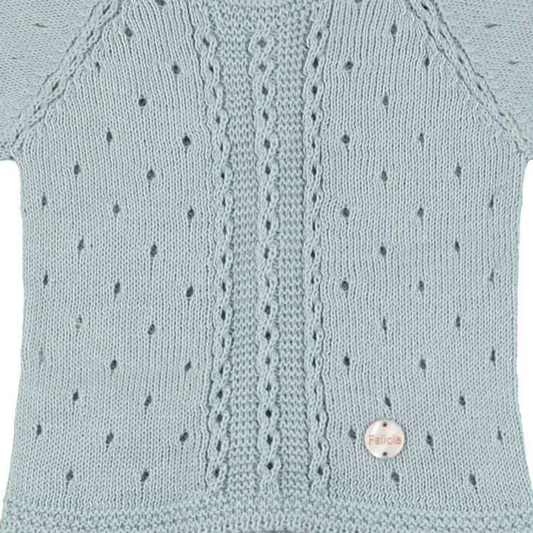 Conjunto Perle Manga Corta Verde Menta