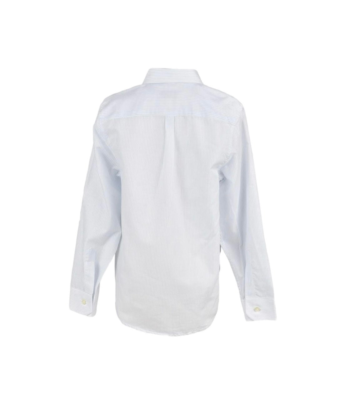Camisa Rayas Azules y Blanco