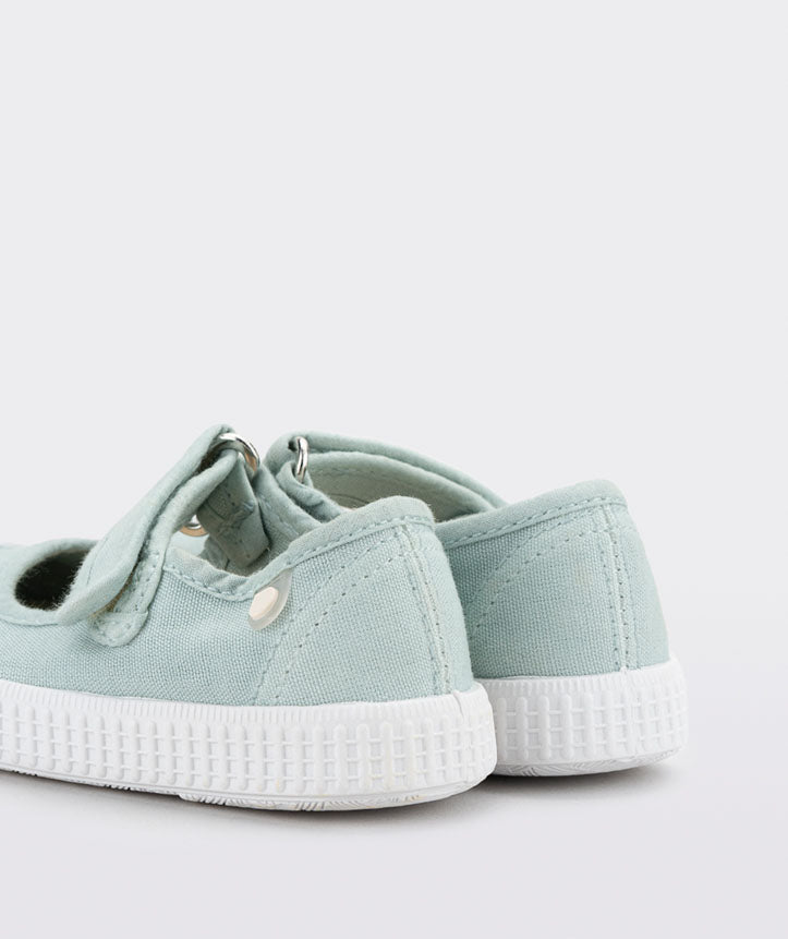 Merceditas de Lona Menta