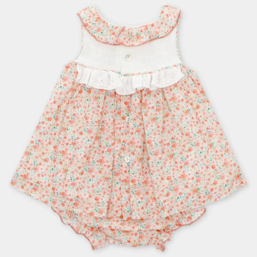 Jesusito con Estampado Floral Cuello Batista