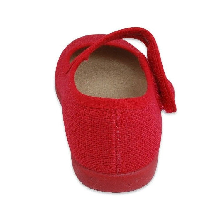 Mercedita Lino Botón Rojo