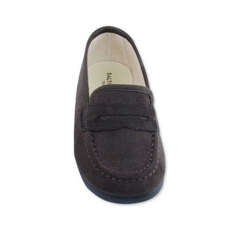 Mocasin de Gamuza Marrón