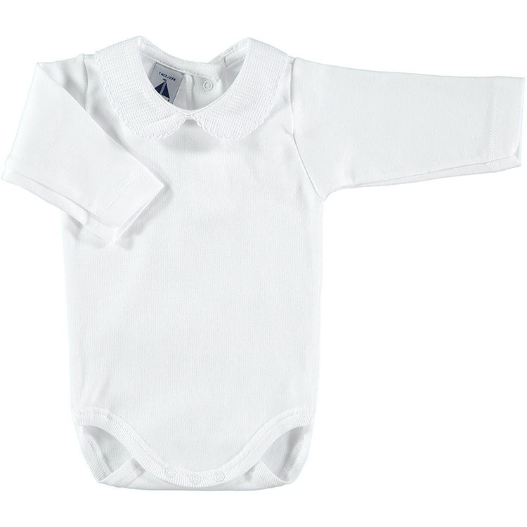 Body Manga Larga Cuello Pique