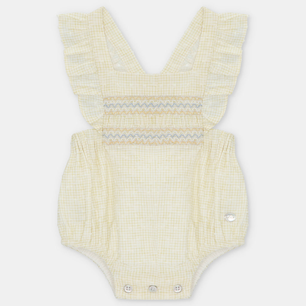 Ranita Plumeti con Nido de Abeja Amarillo Pastel Winniepeg