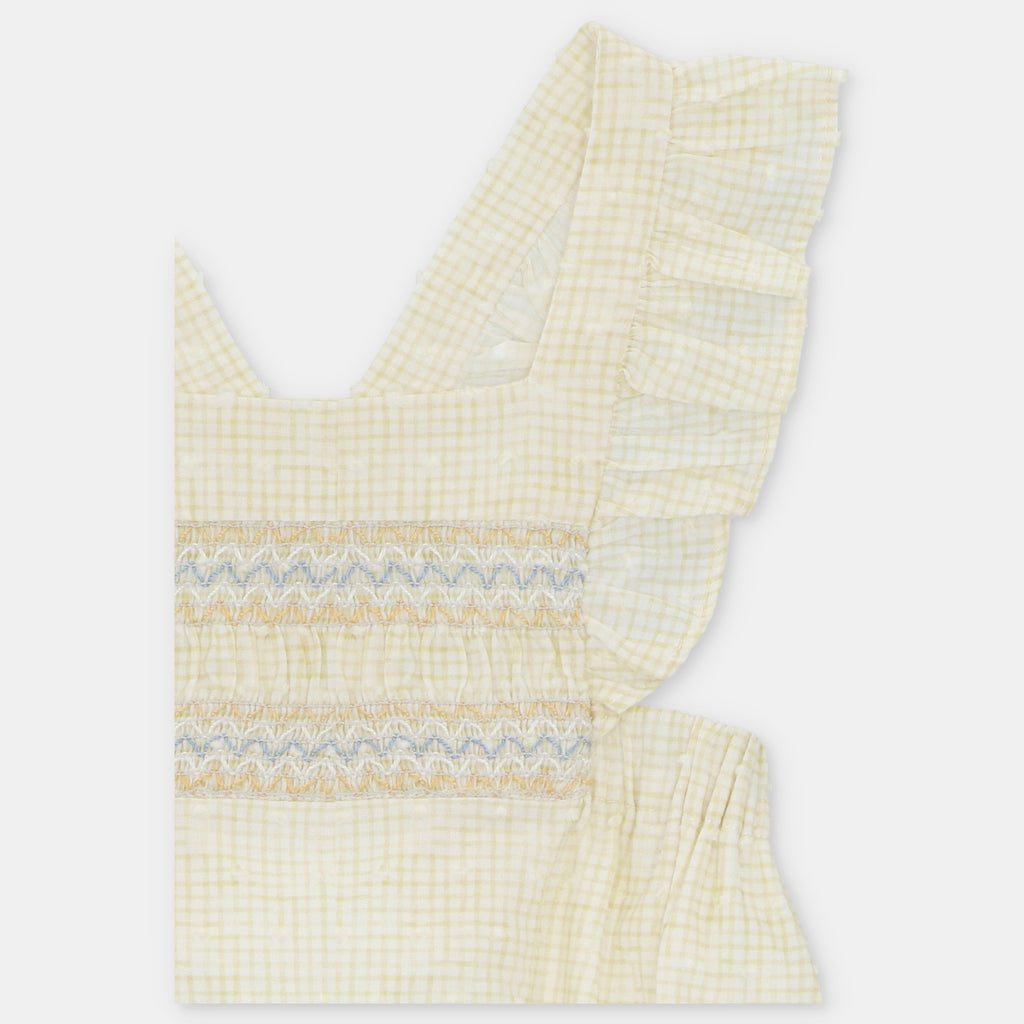 Ranita Plumeti con Nido de Abeja Amarillo Pastel Winniepeg