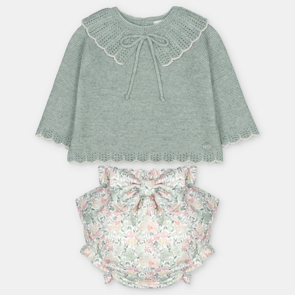 Conjunto Punto Verde Salvia Coleccion Pravia
