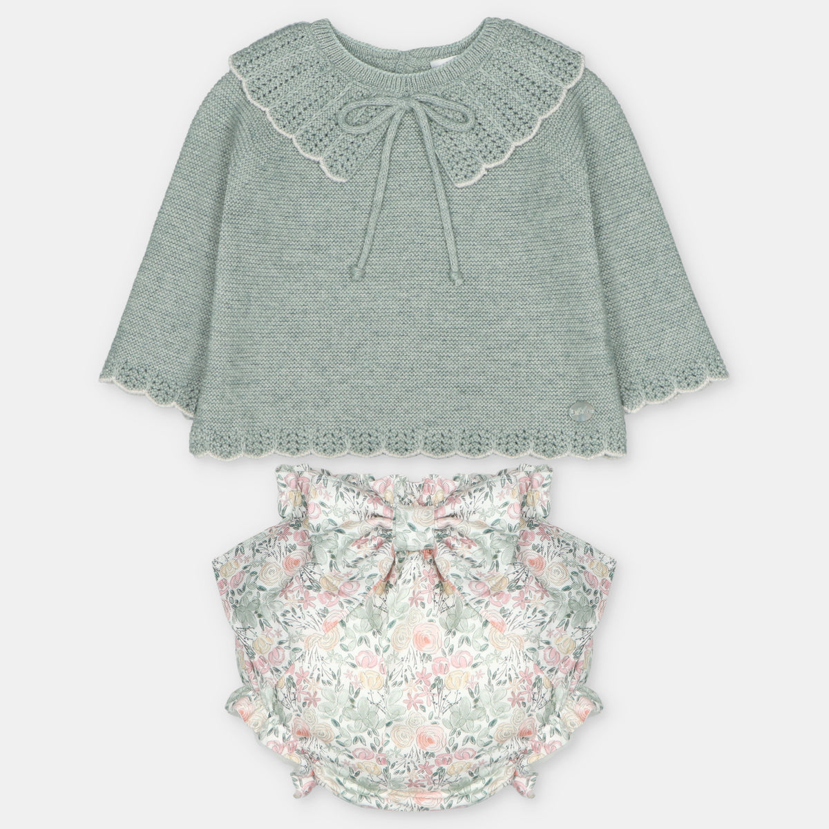 Conjunto Punto Verde Salvia Coleccion Pravia