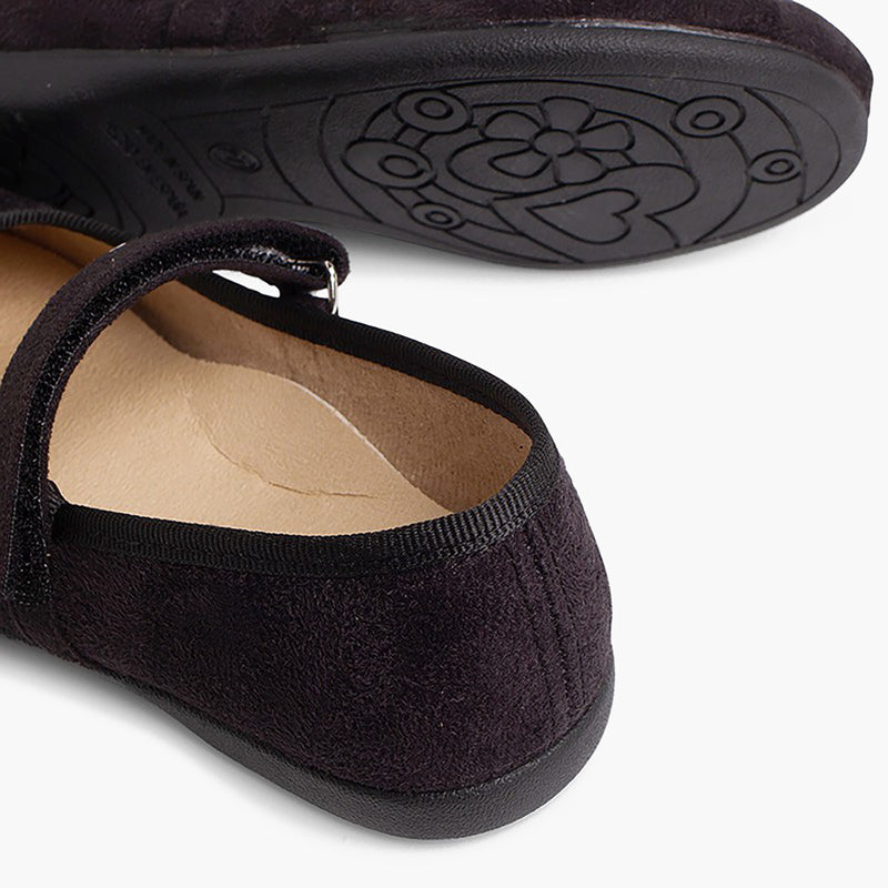 Merceditas Serratex Tira Adherente Negras