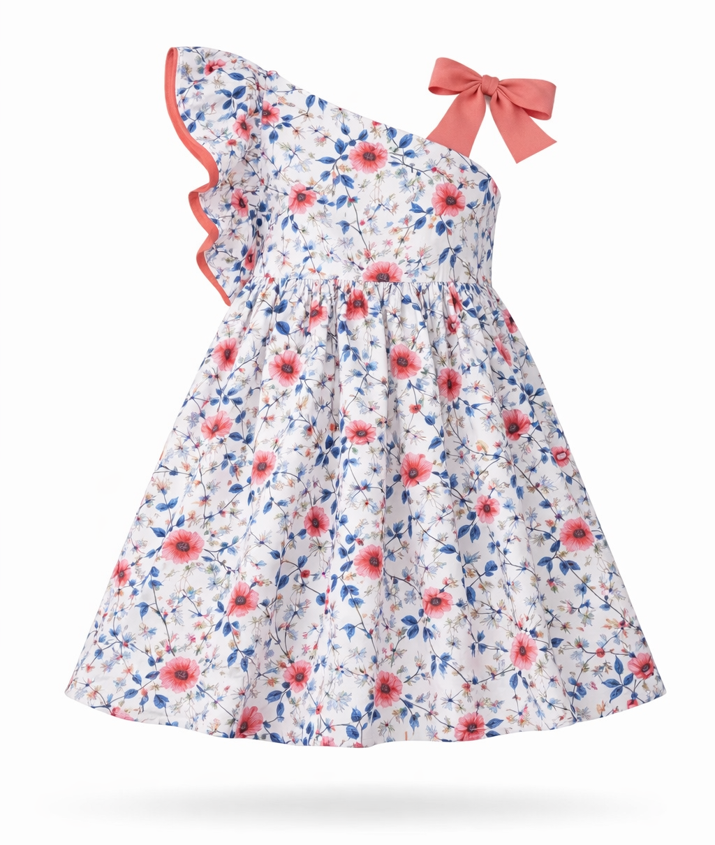 Vestido Medio Hombro Colección Manzana