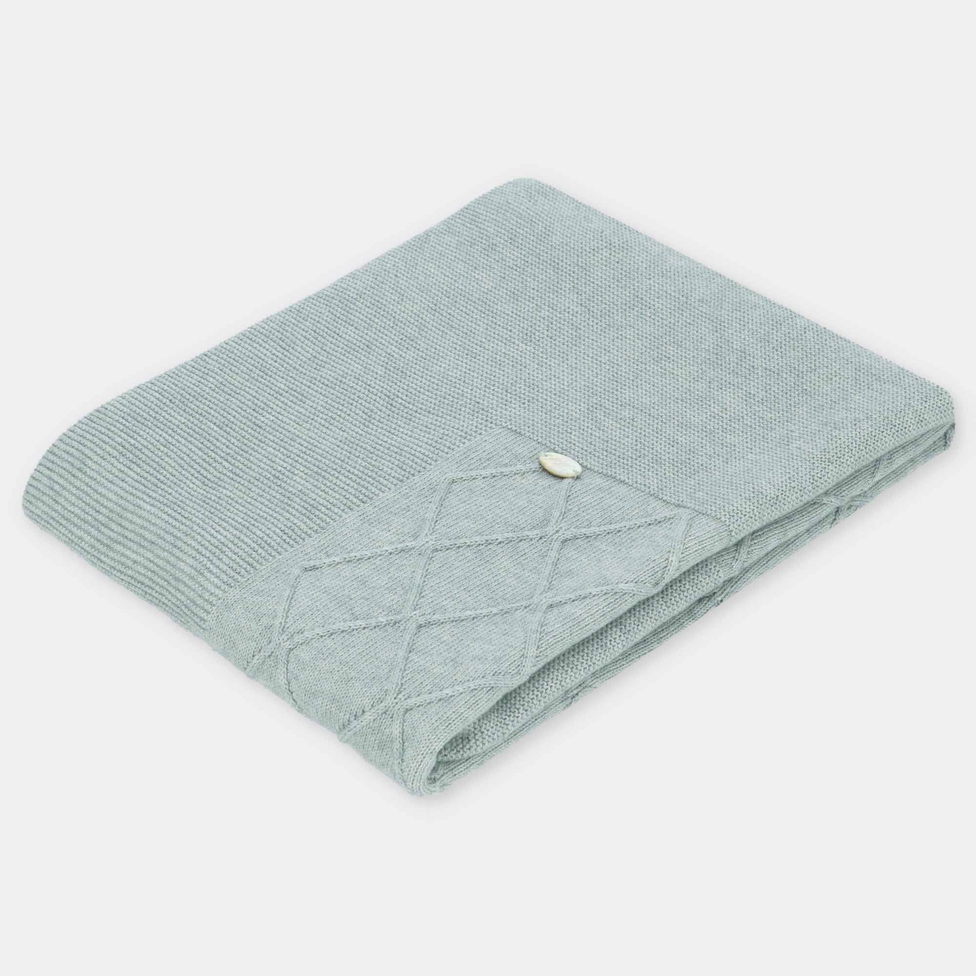 Toquilla Rombos Verde Claro