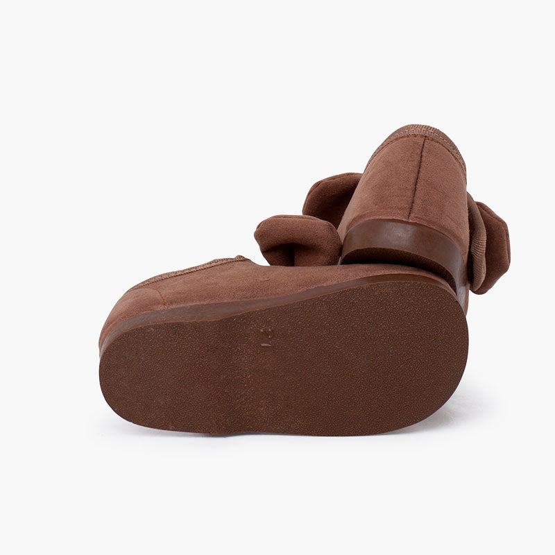 Merceditas Serratex con Lazo Taupe