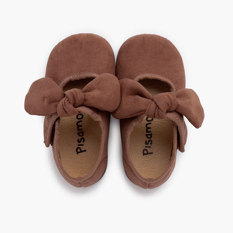 Merceditas Serratex con Lazo Taupe