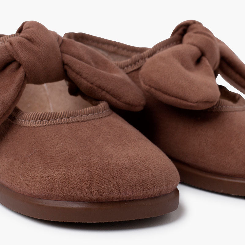 Merceditas Serratex con Lazo Taupe