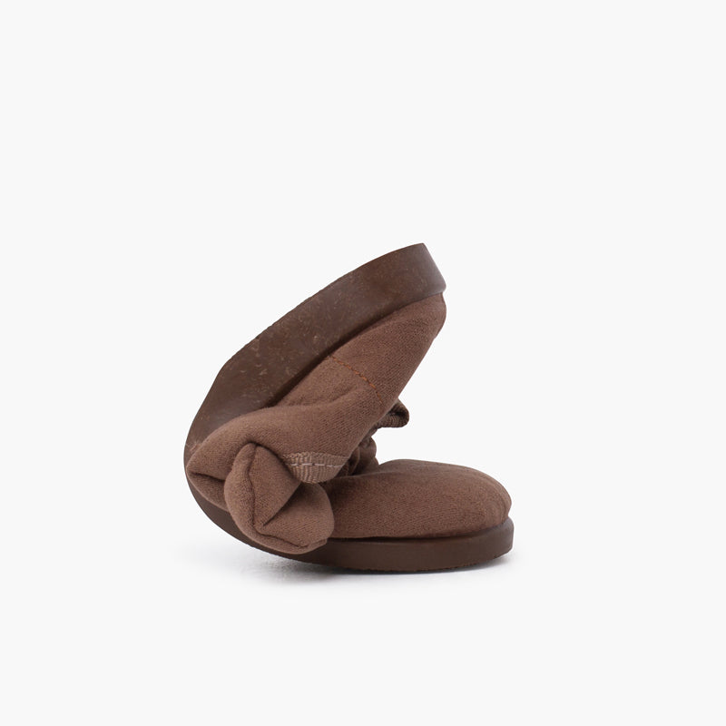 Merceditas Serratex con Lazo Taupe