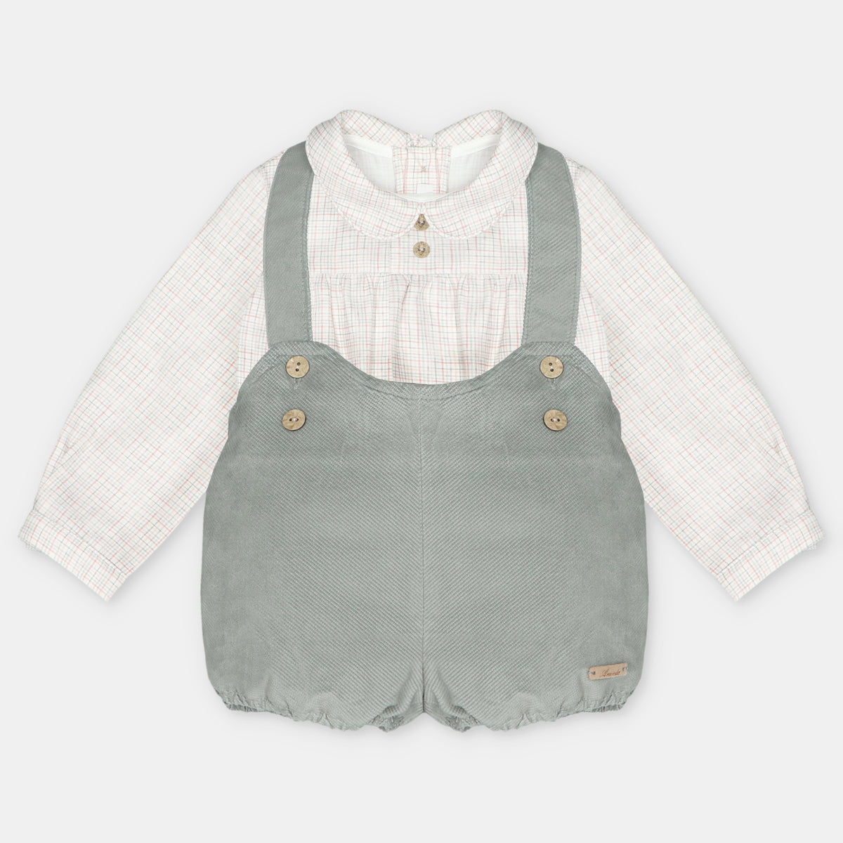 Conjunto Tirantes Verde Salvia Coleccion Pravia