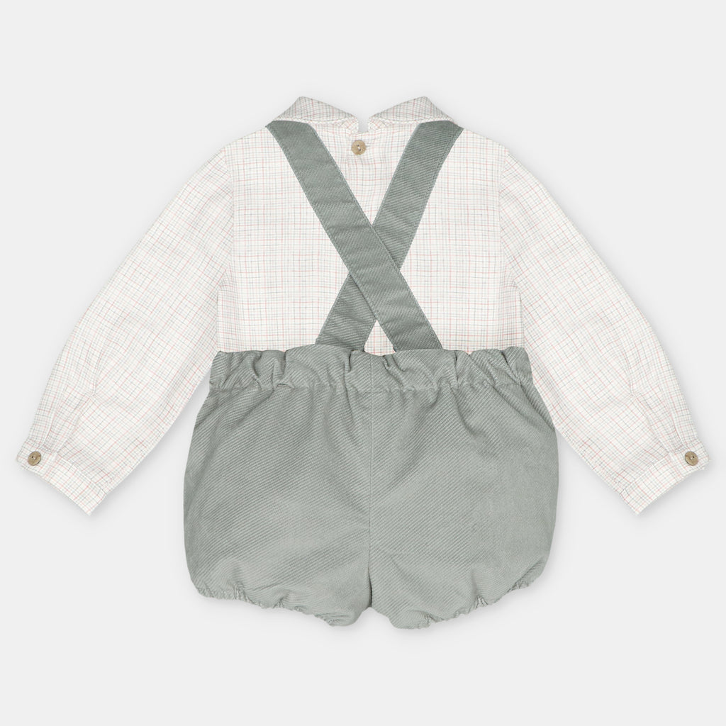 Conjunto Tirantes Verde Salvia Coleccion Pravia