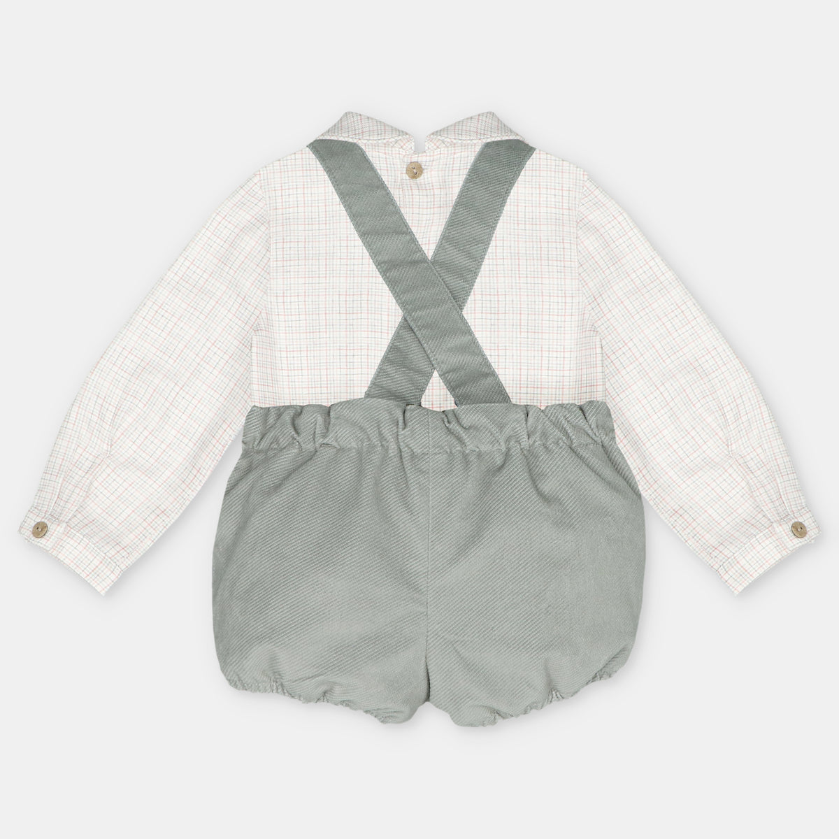 Conjunto Tirantes Verde Salvia Coleccion Pravia