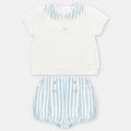 Conjunto Camisa de Punto con Bombacho de Rayas Surrey