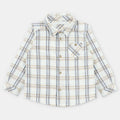 Camisa Cuadros Azul Noche Leicester