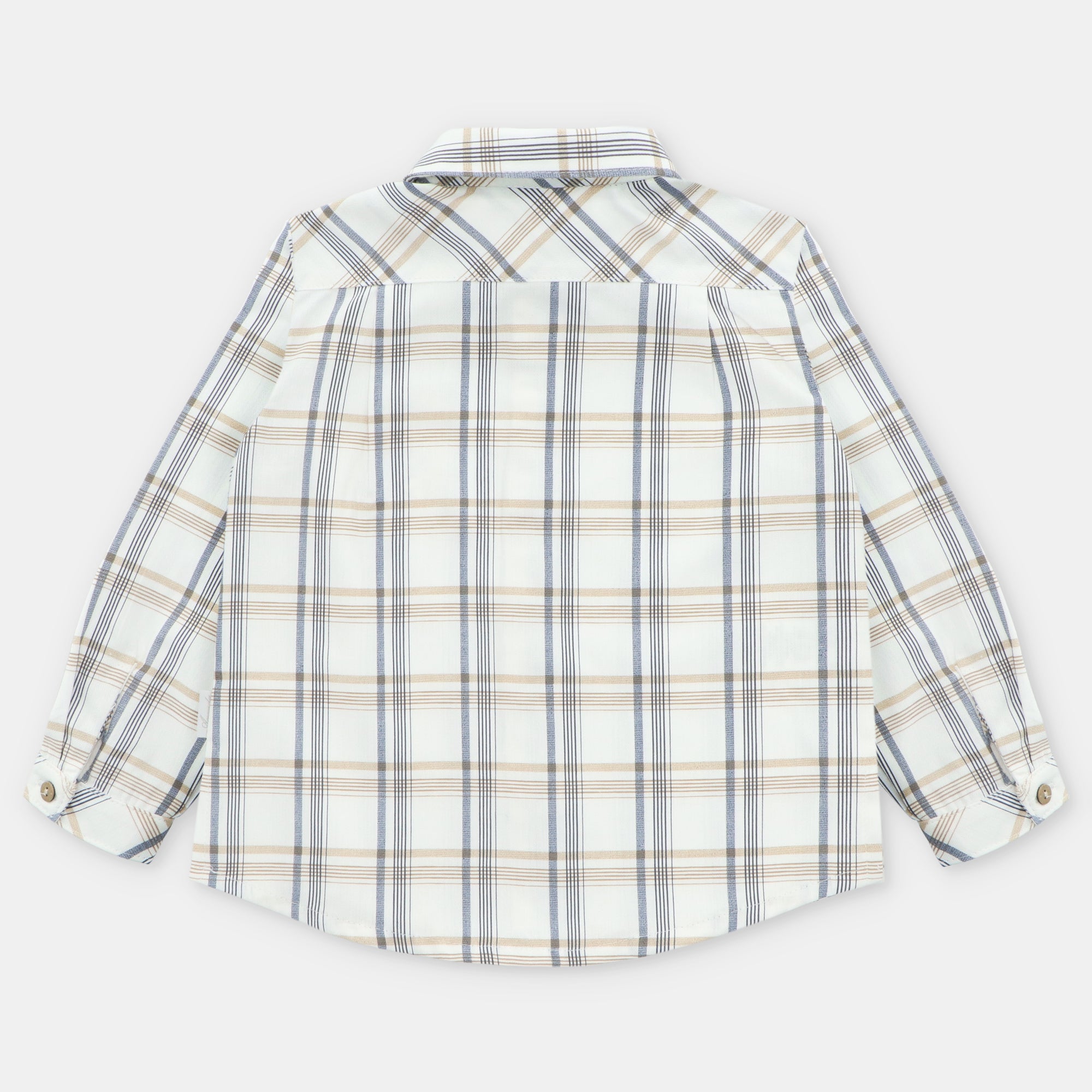 Camisa Cuadros Azul Noche Leicester