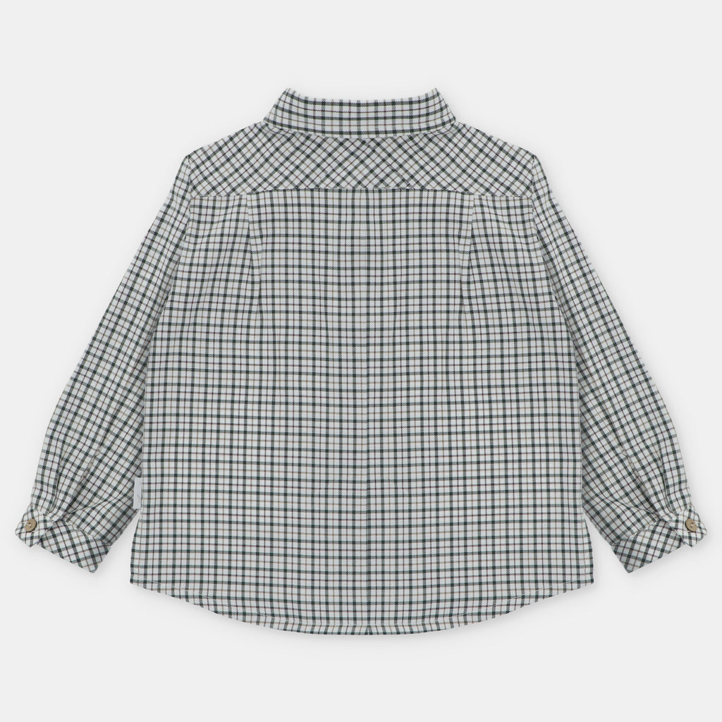 Camisa Cuadros Verde Brighton