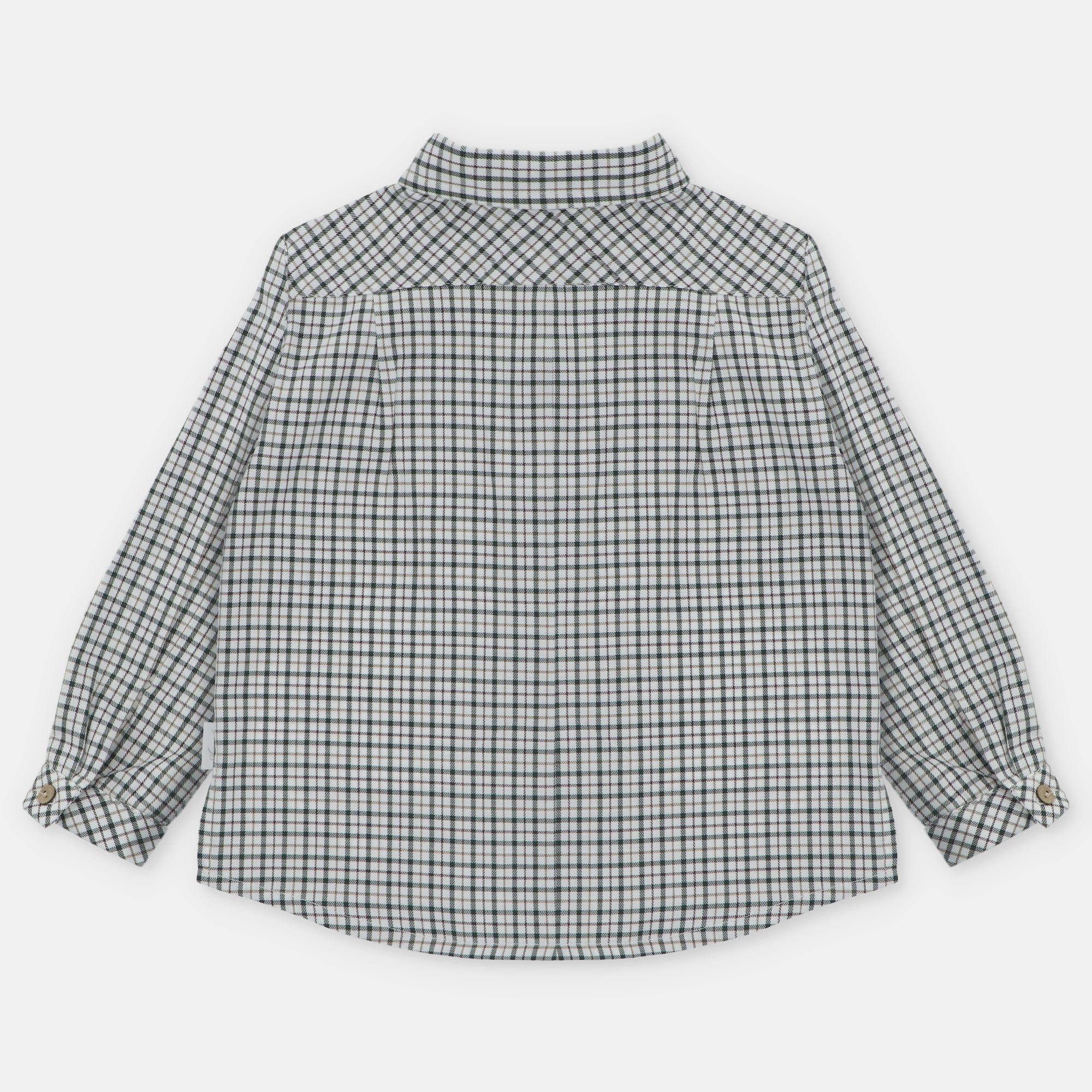 Camisa Cuadros Verde Brighton