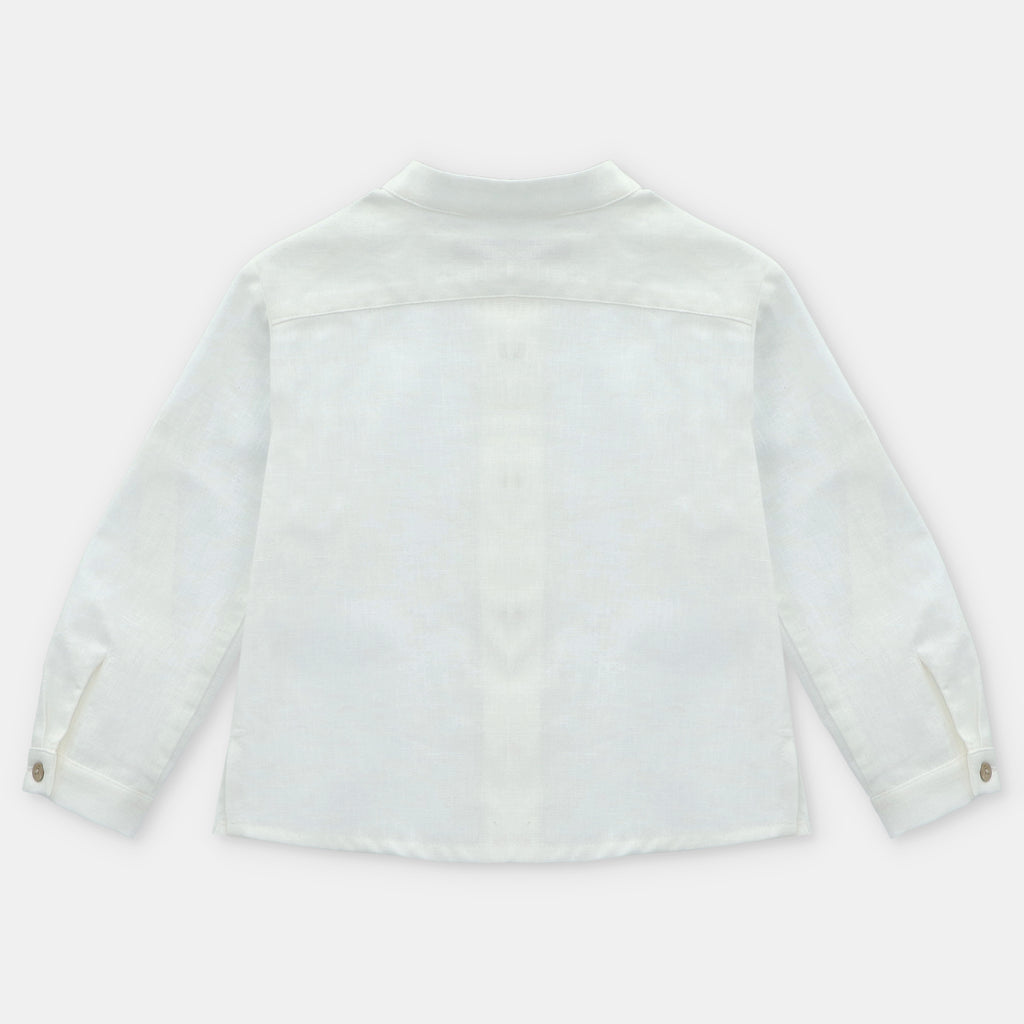 Camisa de Lino Blanca