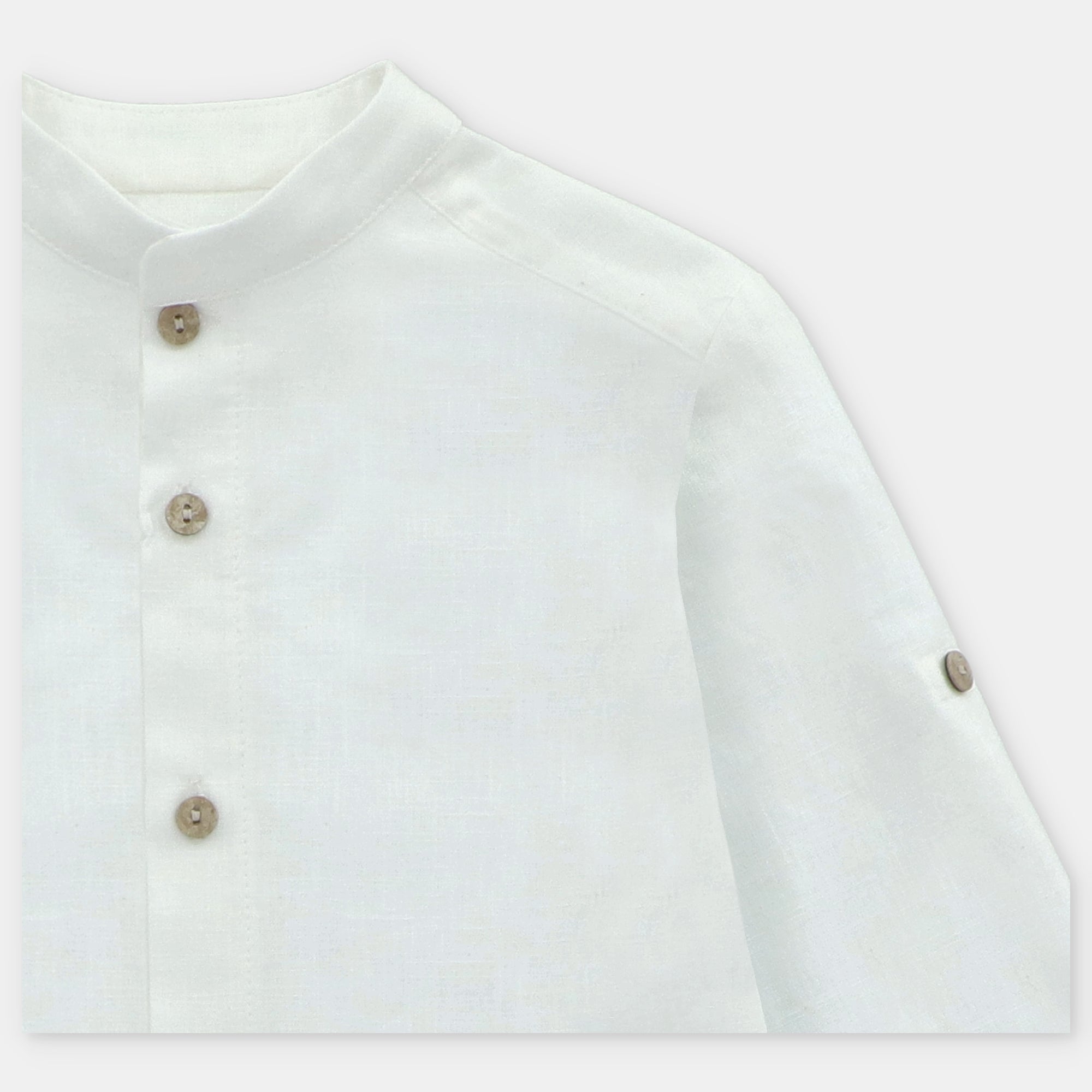 Camisa de Lino Blanca