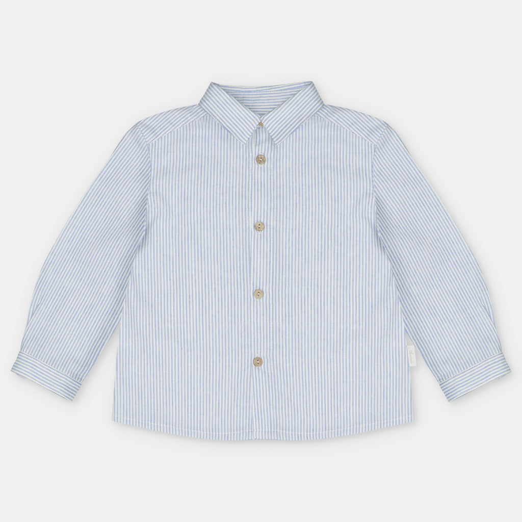 Camisa Rayas Marino Coleccion Caravia