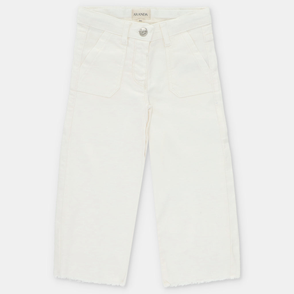 Pantalon Sarga Crudo Leeds