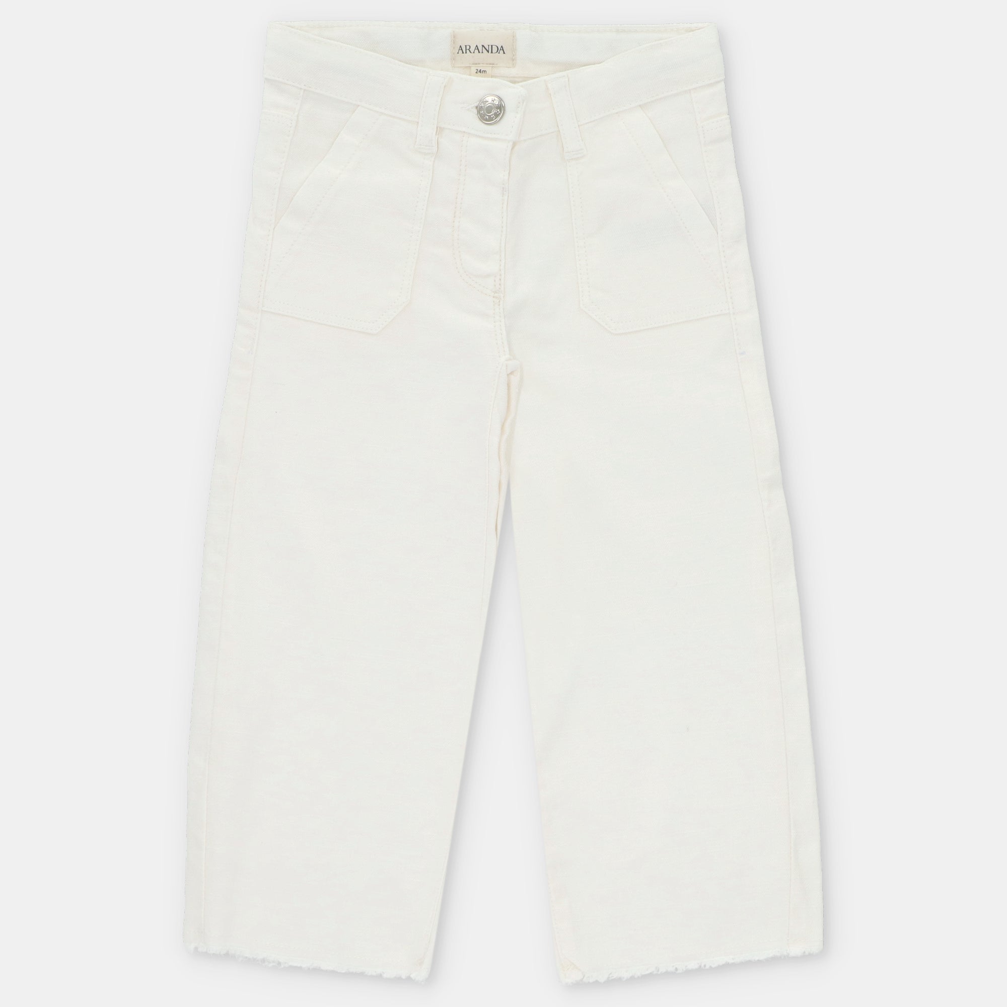 Pantalon Sarga Crudo Leeds