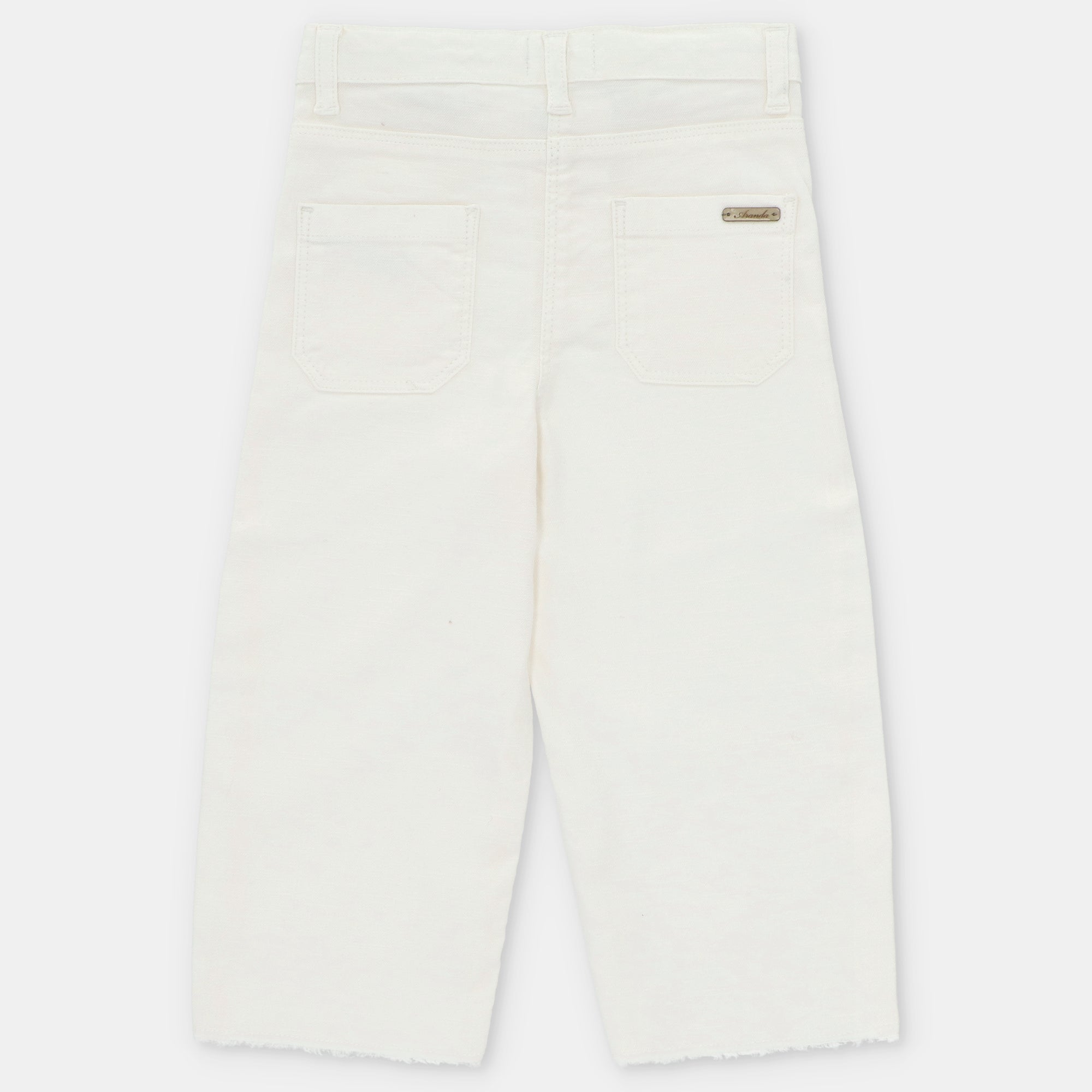 Pantalon Sarga Crudo Leeds