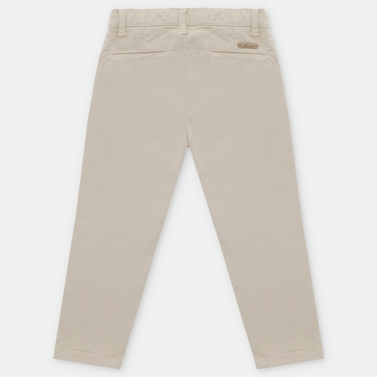 Pantalon Chino Sarga Beige Coleccion Caravia