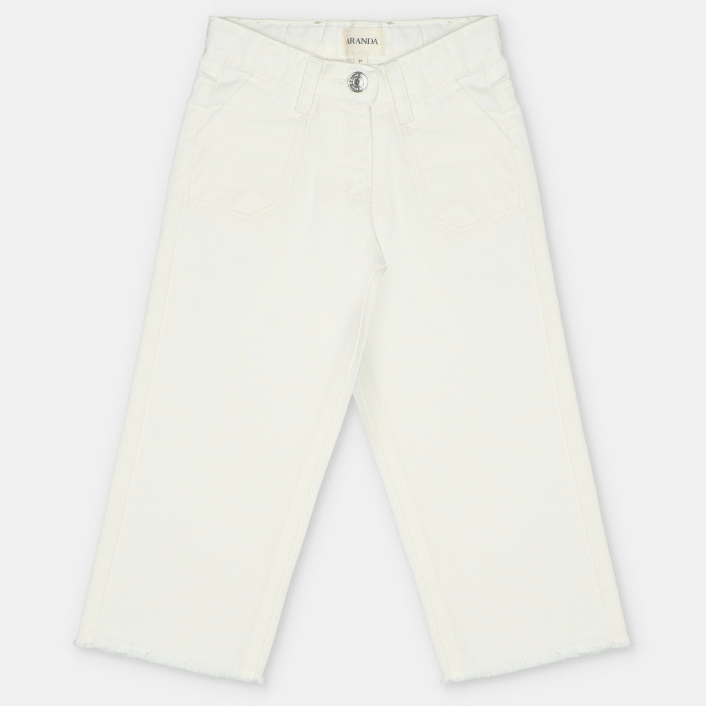 Pantalon Straight Sarga Crudo Coleccion Pravia