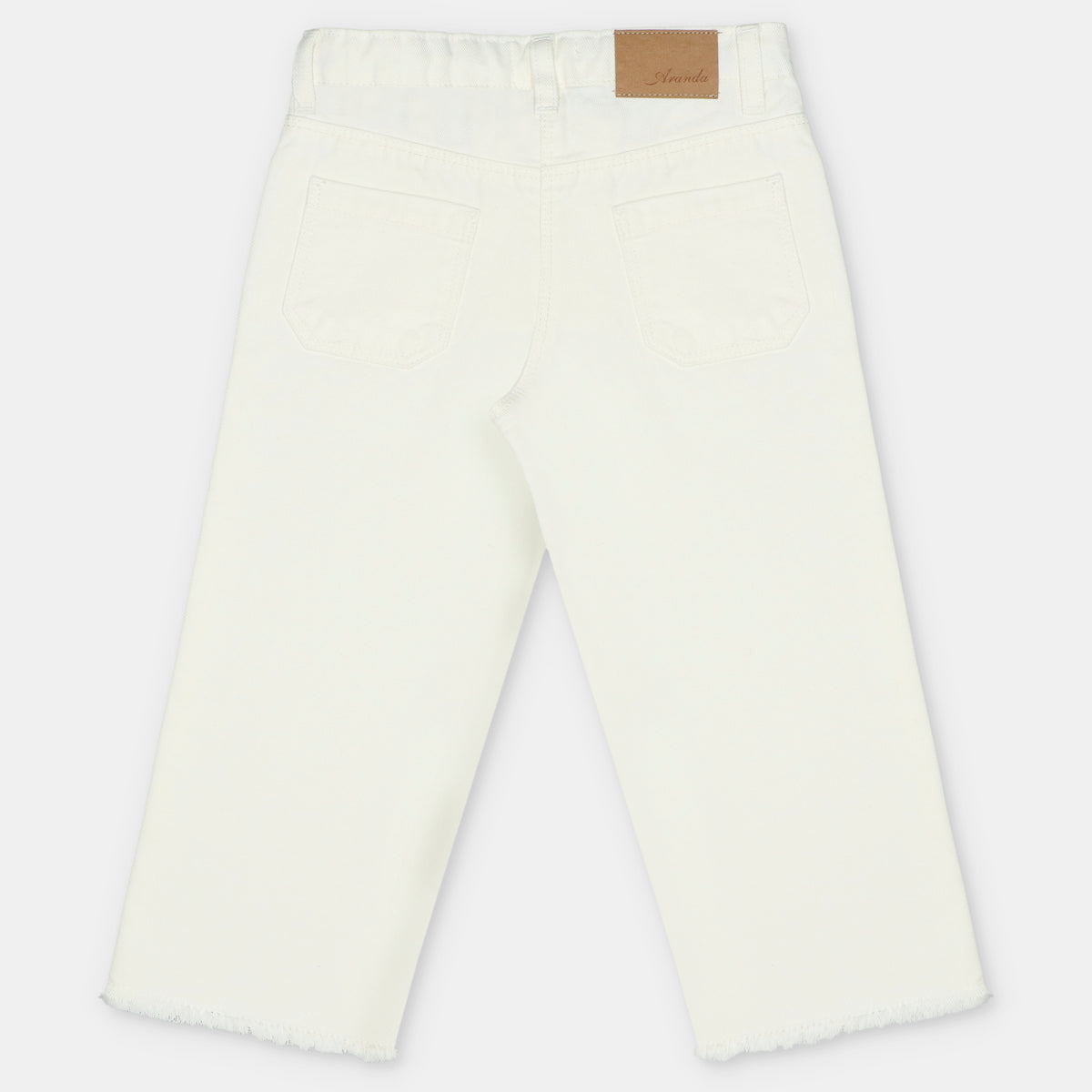 Pantalon Straight Sarga Crudo Coleccion Pravia