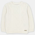 Jersey Punto Trenzas Unisex Burdeos