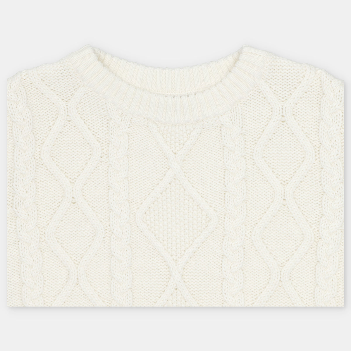 Jersey Punto Trenzas Unisex Burdeos