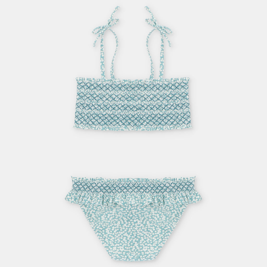 Bikini de Flores con Nido de Abeja Picnic
