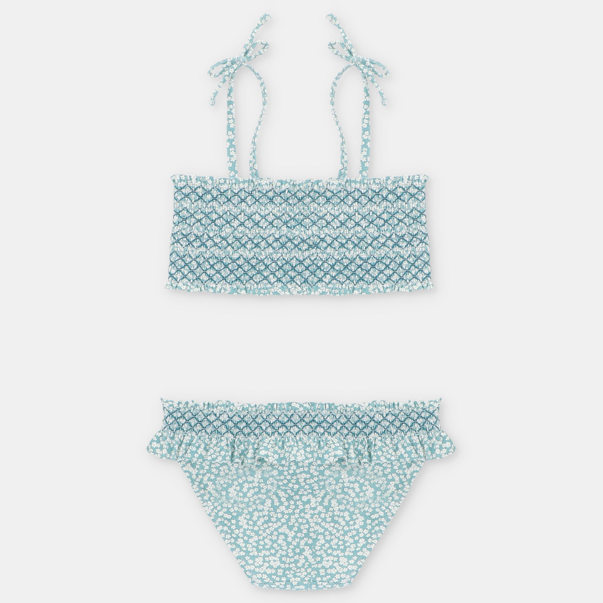 Bikini de Flores con Nido de Abeja Picnic