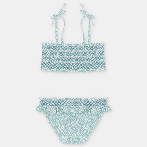 Bikini de Flores con Nido de Abeja Picnic