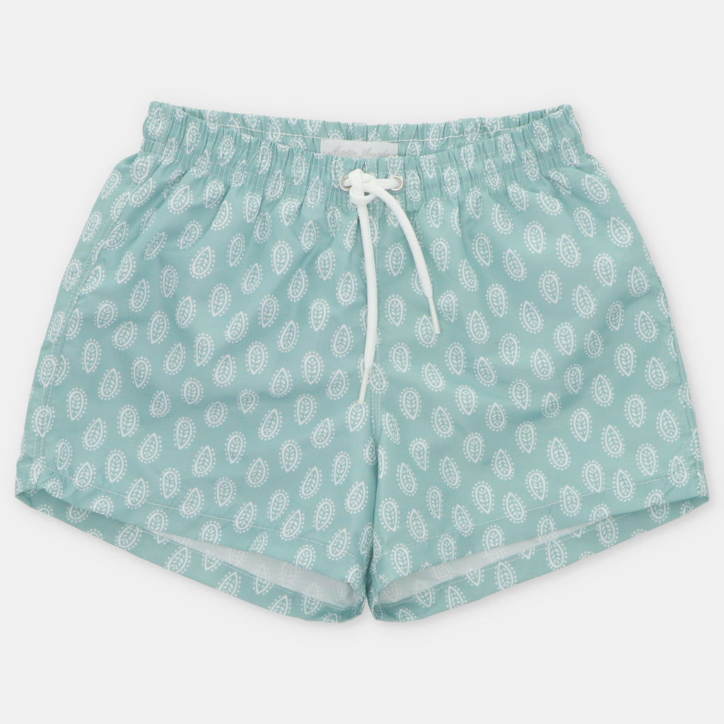 Short de Baño Verde Agua