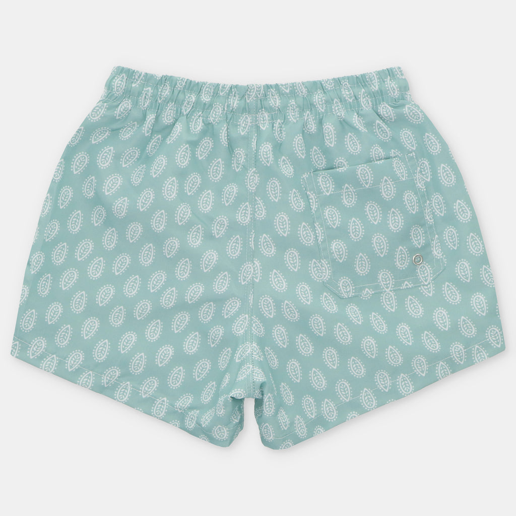 Short de Baño Verde Agua