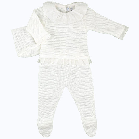 Conjunto Perle Blanco