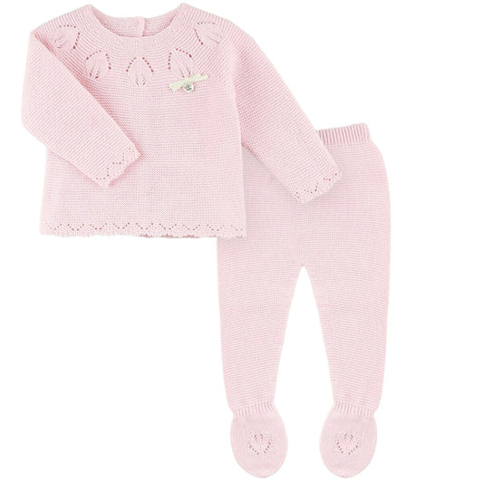 Conjunto Perle Rosa Palo con Capota