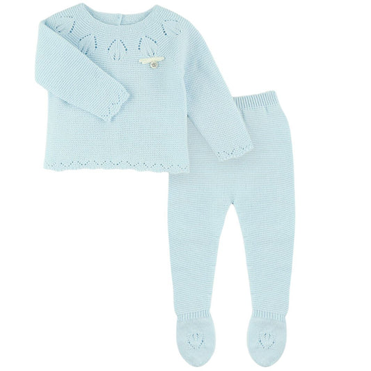 Conjunto Perle Azul Bebé Sin Capota