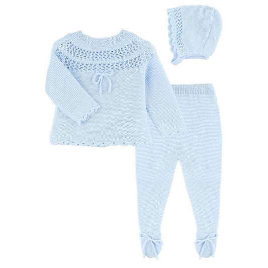 Conjunto Perle Celeste con Capota