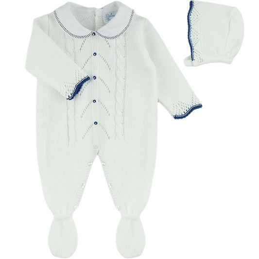 Enterizo Perle Blanco con Capota